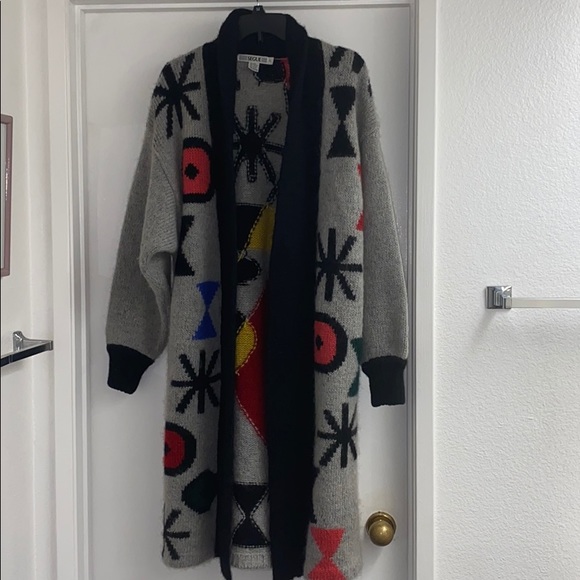 Vintage Segue Sweaters - Vintage Segue Long Cardigan Sweater Size Large